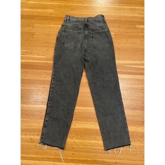 Pacsun Two Tone black High Rise Straight Jeans - Picture 2 of 7